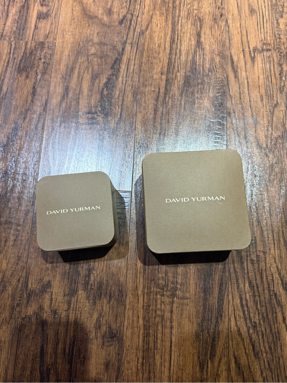 David Yurman Brown Jewelry Boxes
